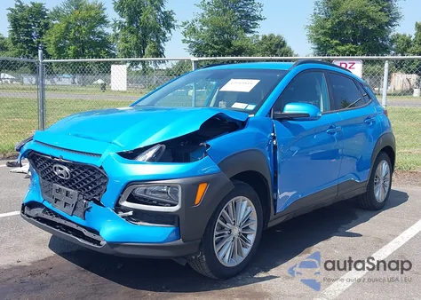2020 Hyundai Kona Sel z USA, uszkodzony, nr VIN KM8K2CAA7LU548582